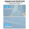 KTRIO No Holes Sheet Protectors 8.5 x 11 Inch Heavy