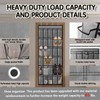 Kotkn Over the Door Shoe Organizer with 30 Breathable Mesh