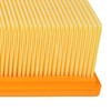 vhbw Flat Pleated Filter Replacement for Kärcher 6.904-206.0, 6.904-176.0, 6.904-190.0,
