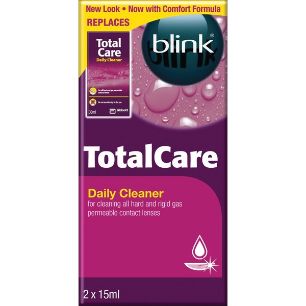 Total Care Care Products-gas Permeable & Hard Lens Daily Cleaner 30ml