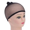 Rise World Wig, Wig Cap, Dedicated Net, Black, Easy to