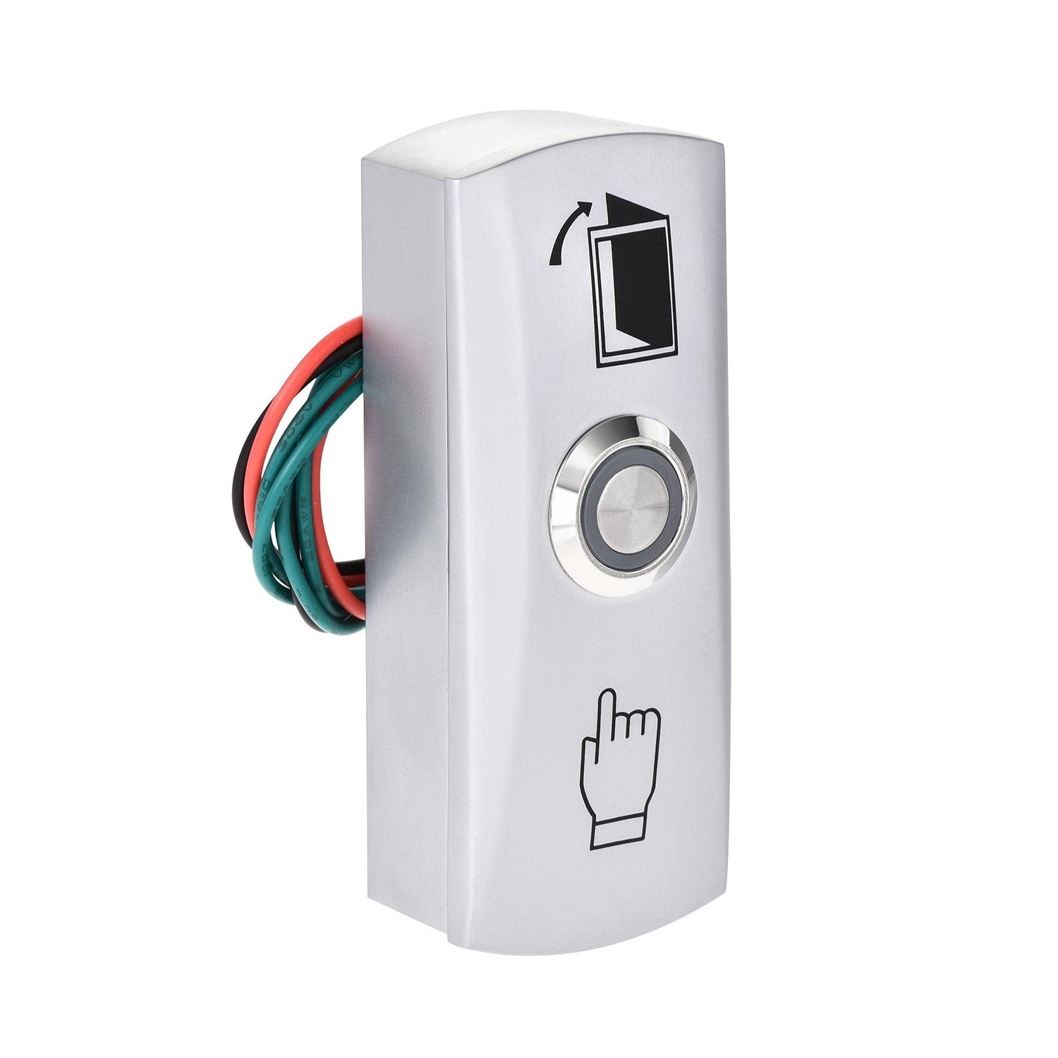uxcell Push Button Release Switch Door Access Control System LED ...