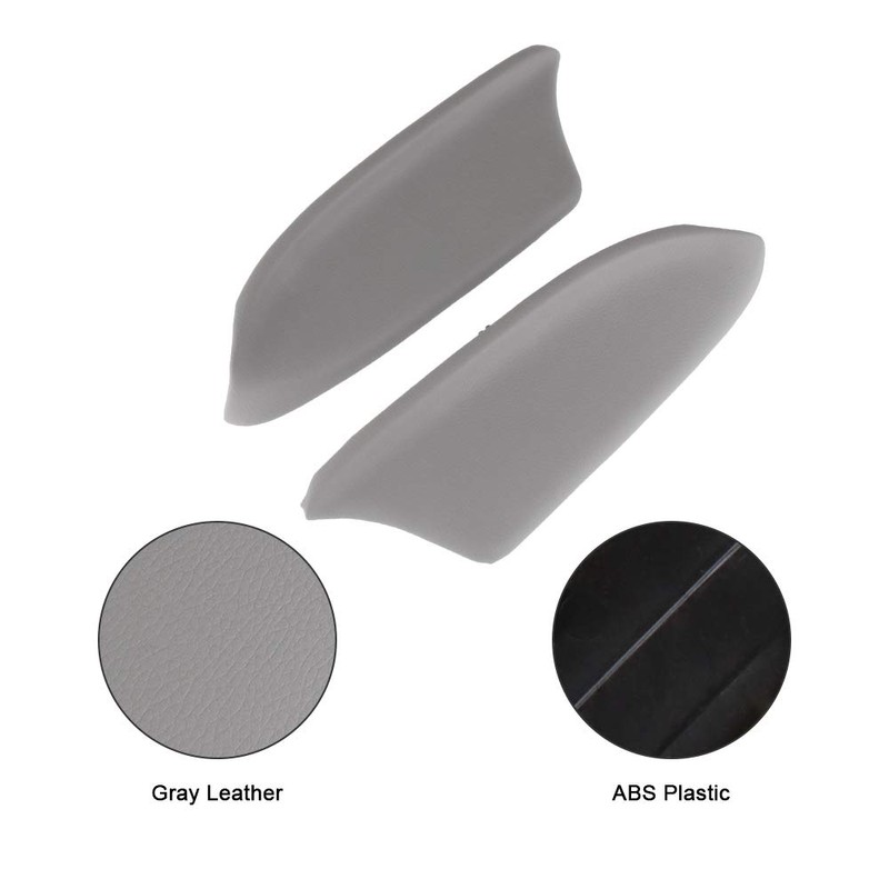 LUJUNTEC Front Door Panels Armrest fits 2008-2012 For Honda For