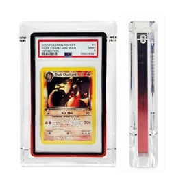 Acrylic Graded Card Case for PSA Graded Cards Compatible with Slab Bumper Guard Thick Acrylic (Bumper NOT Included)