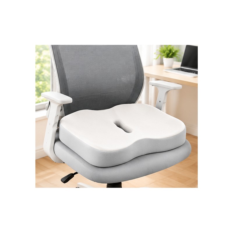 Ergonomic Memory Foam Seat Cushion for Office and Car –