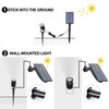 T-SUN Solar Spotlights, Outdoor LED Solar Lights, Waterproof Auto ON/Off