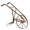 Dolls House Cultivator Tiller Rusty Old Fashioned Plough Farm Garden