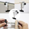 OriGlam Carbon Steel C Clamp Clip Mount for Camera Monitor,