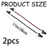 2 Pcs Hat Retainer Clip,Hat Clips for Wind,Adjustable Hat Strap