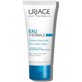 Uriage Daily Rich Moisturizing Face Cream with Hyaluronic Acid, 40ml - Provides 24H Intense Hydration to Dry Skin - Fresh & Delicate Fragrance - Enriched with Thermal Water - Non-Comedogenic
