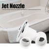 Vitdipy Pool Jet Nozzles, Sturdy Portable Plastic 1/2 Inch Massage