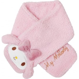 Jays Planning ASMF035 Children's Fluffy Sanrio Scarf, My Melody, Pastel