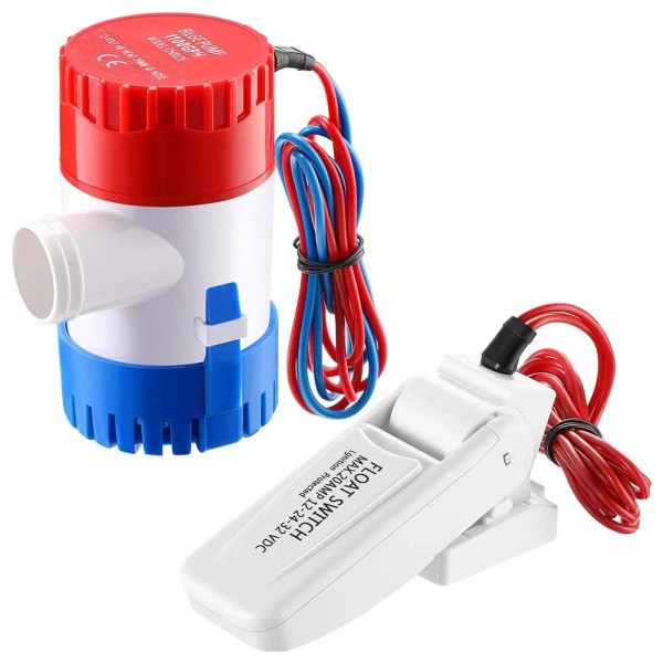 Unbranded 1100GPH 12V For Boat Marine Submersible Bilge Sump Water
