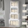 3 Pack Clothes Storage Bins - Foldable Metal Frame Storage