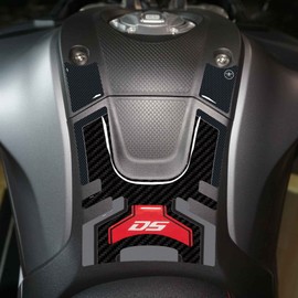 labelbike - 3D Sticker Motorcycle Tank Pad Protection and Decoration Made of Resin Compatible with Voge Valico 500DS 2021 Colour Red