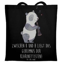 Mr. & Mrs. Panda Clarinet Mystery Carry Bag, Gift, Proverb, Bath Bag, Professional Musician, Music Lessons, Music Room, Music Styles, Shoulder Bag, Woodwind Instrument, Learning, Ensemble, black, Hand