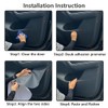 LUNQIN Car Door Anti Kick Pad for 2021 2022 2023