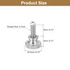 sourcing map M4x8mm Knurled Thumb Screws, 5pcs 304 Stainless Steel