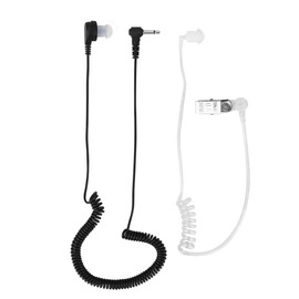 VBESTLIFE 3,5 mm Verdrahtet Kopfhörer, Mono Kopfhörer Ohrhörer Anti Strahlung Überwachung Headset für ios/ios Nano / MP3 / Handy und andere Geräte mit Audio Port 3