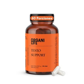 Mens Testo Support Adaptogenos Maca Negra Ginseng Panax Cordyceps con Bisglicinato de Zinc y Vitamina D3 Apoyo a Energía y Vitalidad Sin Gluten Sin Azúcar Non GMO 120 Cápsulas 60 Porciones