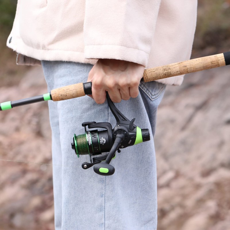 Sougayilang Spinning Reel 13+1 Stainless Steel BB Bait Feeder Carp