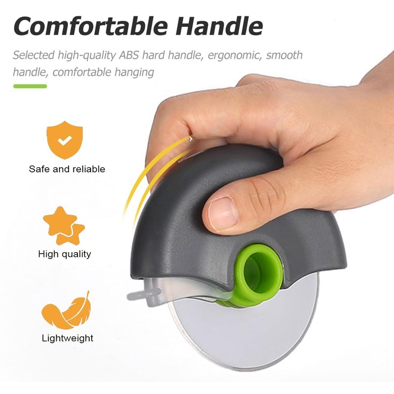 EIHI Pizza Cutter Wheel Pizza Cutter with Blade Guard and