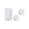 Zoiinet Smart Plug Switch, 2.4G WiFi Outlet, Compatible with Alexa,