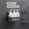 Uten Shower Shelf No Drilling Set, Shower Basket, Soap Dish