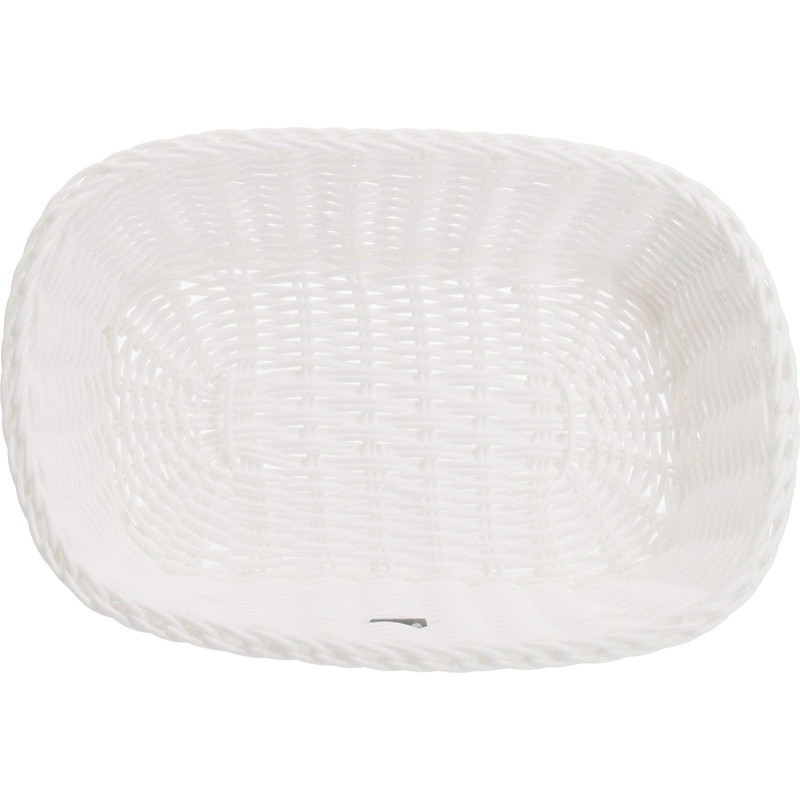 Saleen Multi-Purpose Basket, Suitable for Gastronomy, Rectangular, Plastic Fibre, Dark