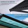 53" x 32" Fixed Metal Awning for Doors, Windows, Balcony,