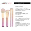 Royal Brush Moda Rose Cosmetic 5 Piece Make Up Complete