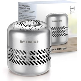 Long-lasting Refrigerator Deodorizer For Odor Remove: Fridge Deodorizer For Smell Remove (Silver Grey)