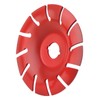 Wood Carving Disc Shaping Wheel 125mm Stainless Steel 12T Accessory
