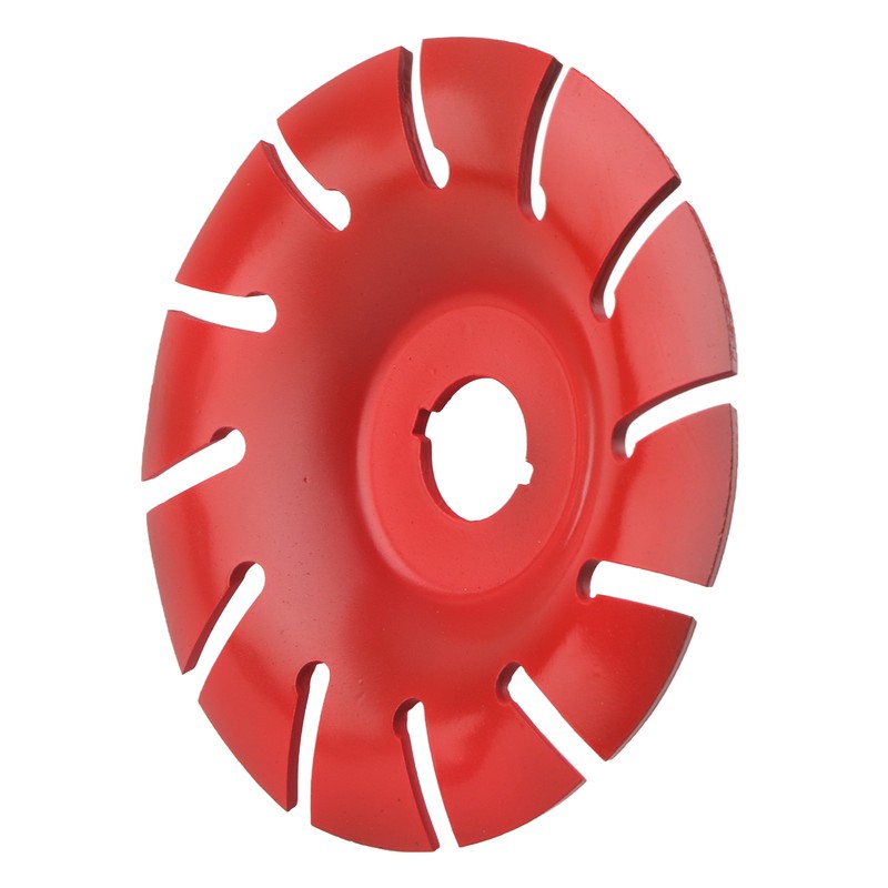 Wood Carving Disc Shaping Wheel 125mm Stainless Steel 12T Accessory