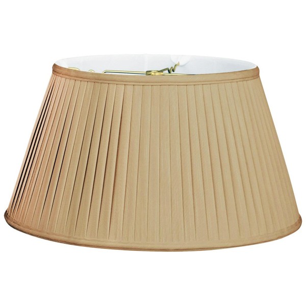 Royal Designs Royal Designs 6Way Out Scallop Bell Basic Lamp Shade, Antique Gold, 9.5 x 15 x 8
