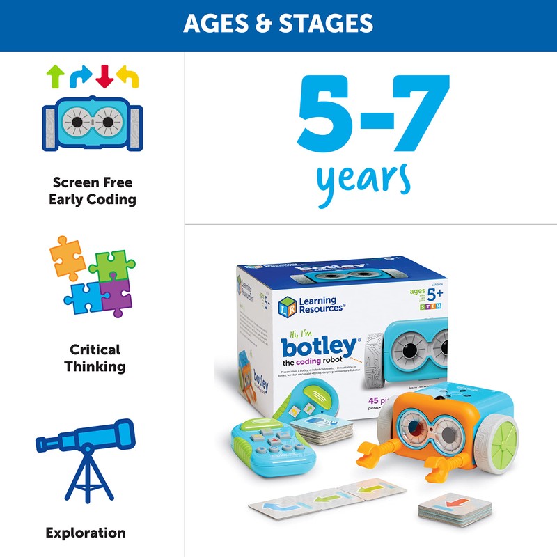 Learning Resources Botley the Coding Robot - Code Games for