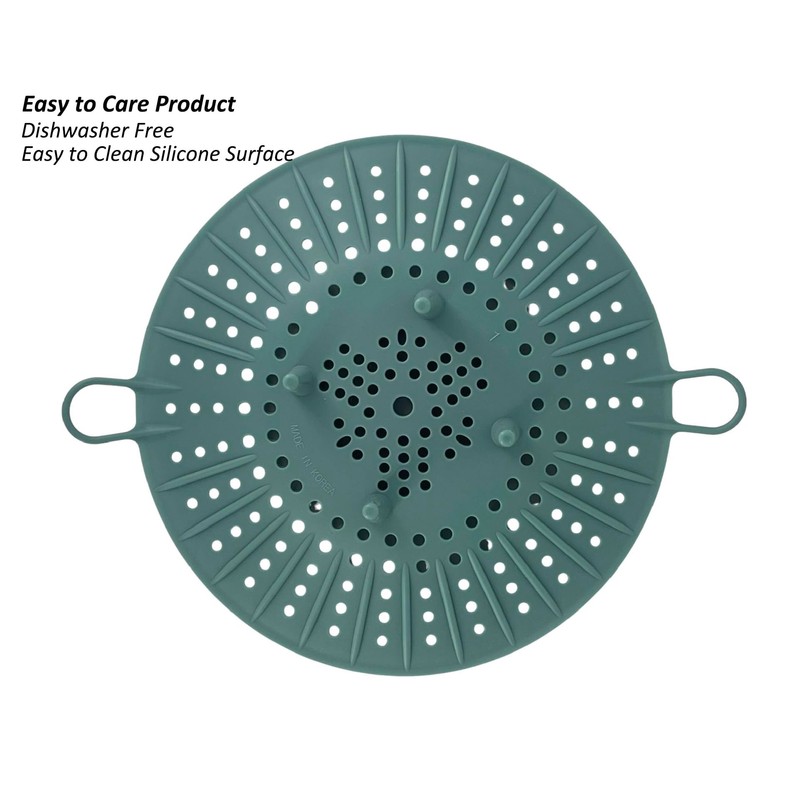 Korean Made Silicone Steamer Basket 10' Size, Silicone Steamer Insert