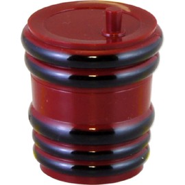 Fukui Craft 3-584-1 Shichimi Container, Made in Japan, Vermilion Black String