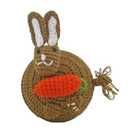 MagJo Brown Bunny Crochet Designed Animals Tape Measure