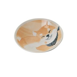 Kanese DG-011 Laughing Inu (Warainu), 5.5 Pot, Orange