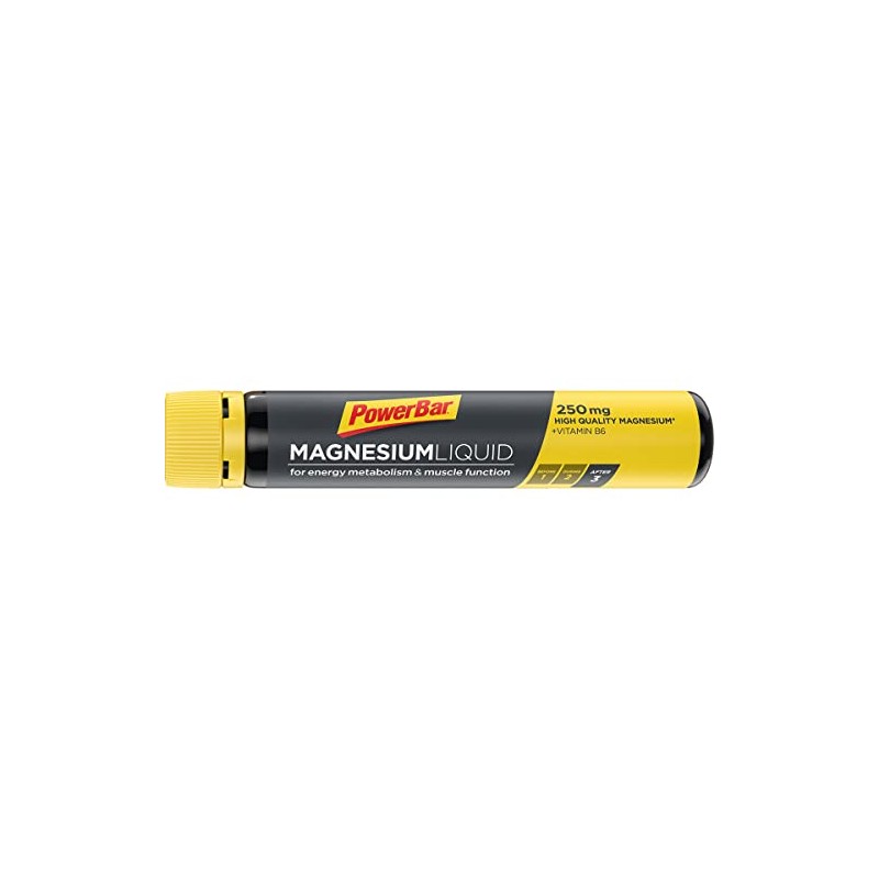 Power Barr Magnesium Liquid Ampoules 20X25ml - Food Supplement with