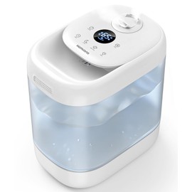 Homvana Humidifier, Super Easy to Clean 5L Top Fill Auto Adapt Cool Mist Humi...