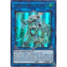 Yugioh Singles Apollousa, Bow of The Goddess - MP20-EN126 - Ultra Rare - 1st Edition