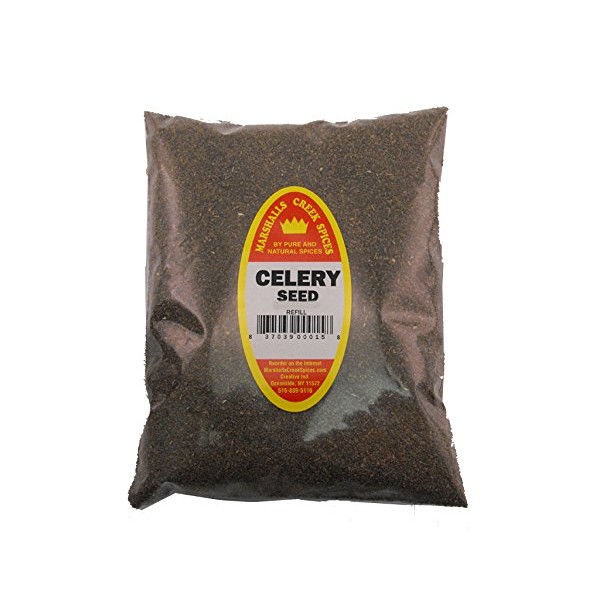 Marshalls Creek Spices Refill Pouch Celery Seed Seasoning, 8 Ounce