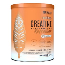 Birdman Creatine Refresher | Creatina Monohidratada con Electrolitos, Magnesio y Vitaminas | Golden Peach | 30 Porciones