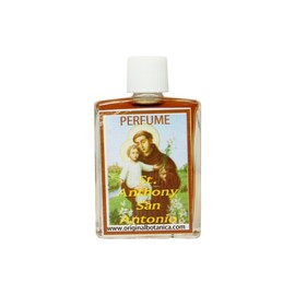 Original Botanica Saint Anthony Perfume Lost Articles Missing Persons Cologne Spiritual for Magic and Rituals Protection Healing, 1 oz