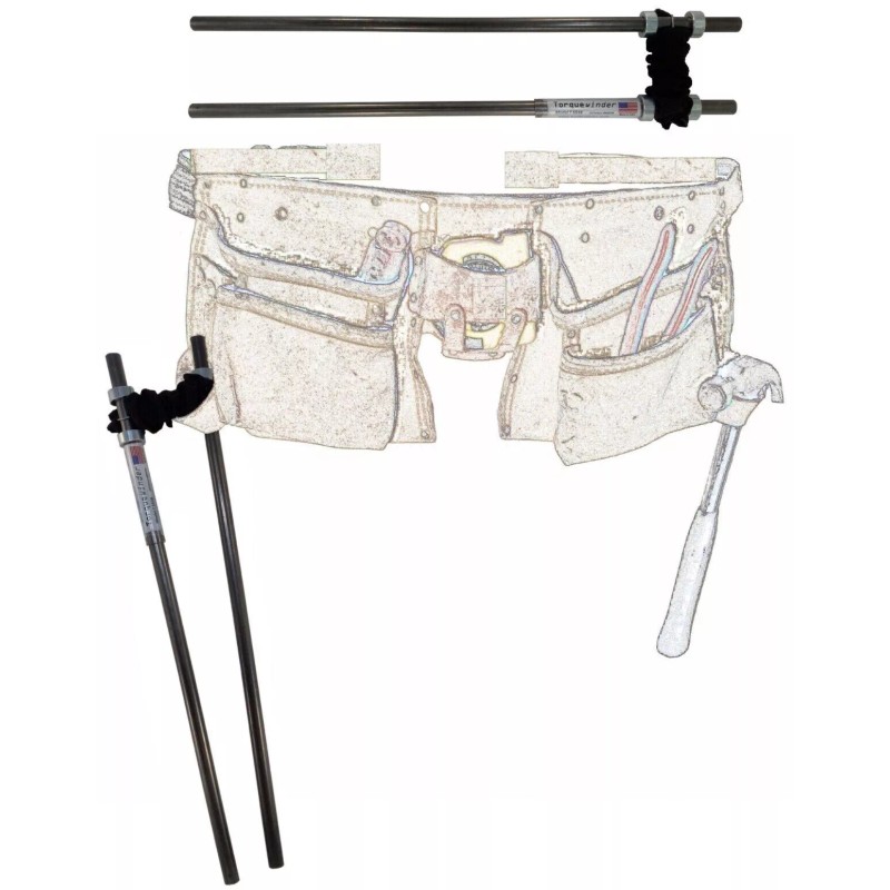 Torquewinder Garage Door Spring Winding Bars: Easier to handle &