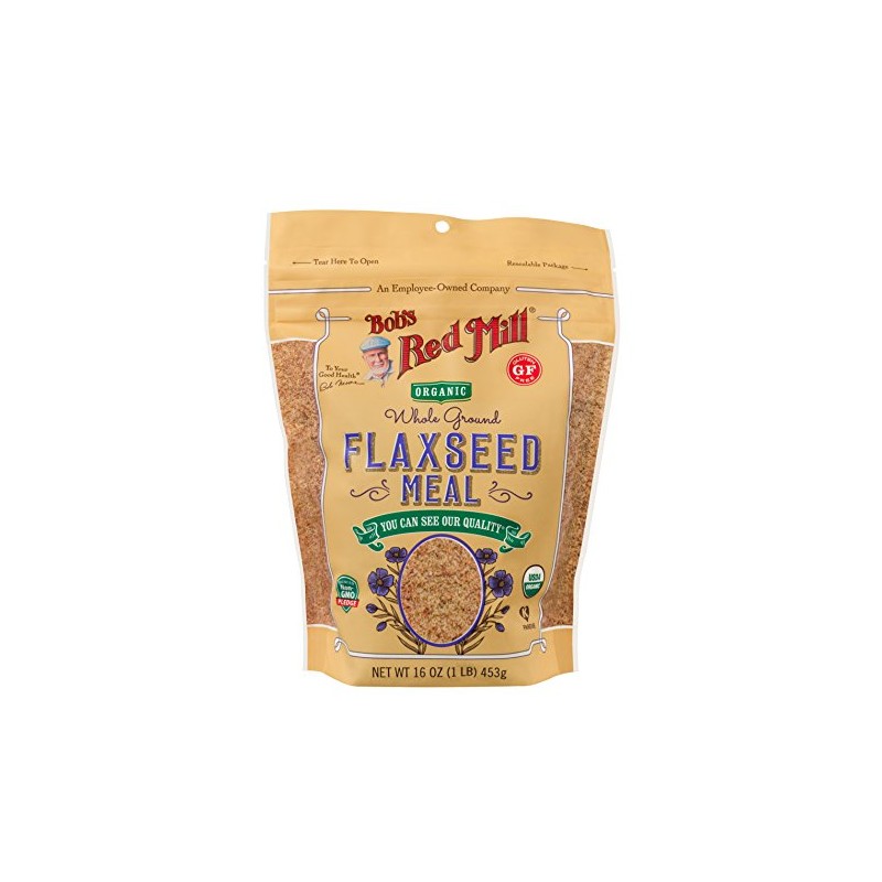 Bob's Red Mill Organic Flaxseed Meal, 16oz (Pack of 1)