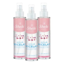 Agua Micelar Shelo Nabel® 140ml. 3 Piezas