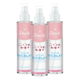 Agua Micelar Shelo Nabel® 140ml. 3 Piezas